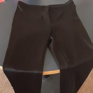 Womens 7/8 BLACK stretch pants